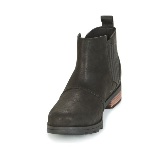 Sorel Emelie Chelsea Boots Size 6 NL2671-010 BLACK - Picture 1 of 14